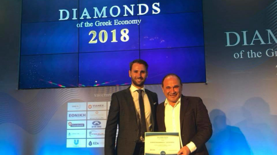 Σπουδαία διάκριση για τα Cactus Hotels ως «Διαμάντι της Ελληνικής Οικονομίας 2018»