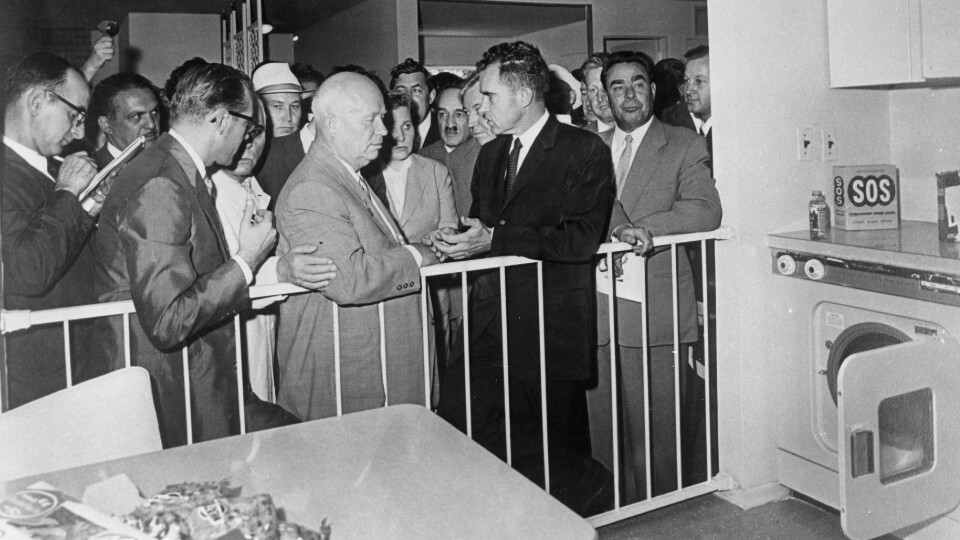 Pepsi   Richard Nixon And Nikita Khrushchev At The Kitchen Debate 