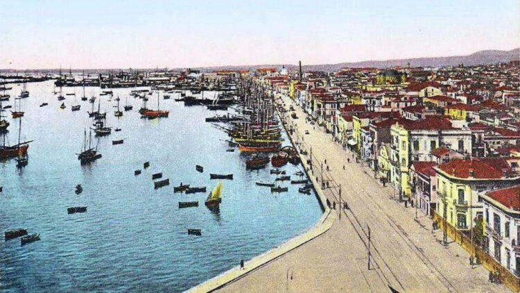 Η παραλία της Θεσσαλονίκης το 1917