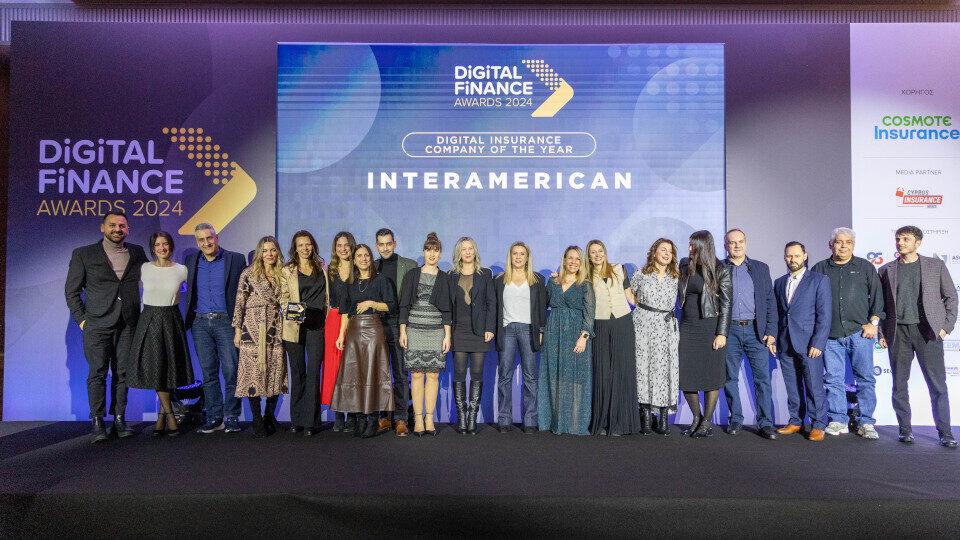 Κορυφαίες διακρίσεις για την Interamerican στα Digital Finance Awards 2024