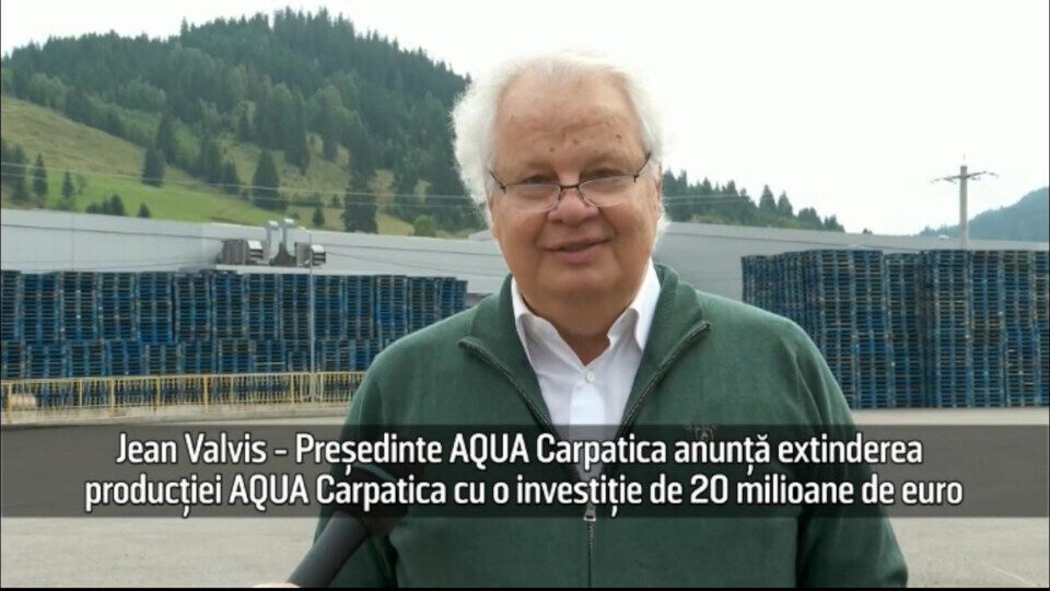 Το AQUA Carpatica επεκτείνει την παραγωγή του με τη δημιουργία νέου εργοστασίου