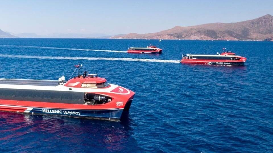 Attica Group: Έναρξη δρομολογίων των τριών Catamaran Aero Highspeed