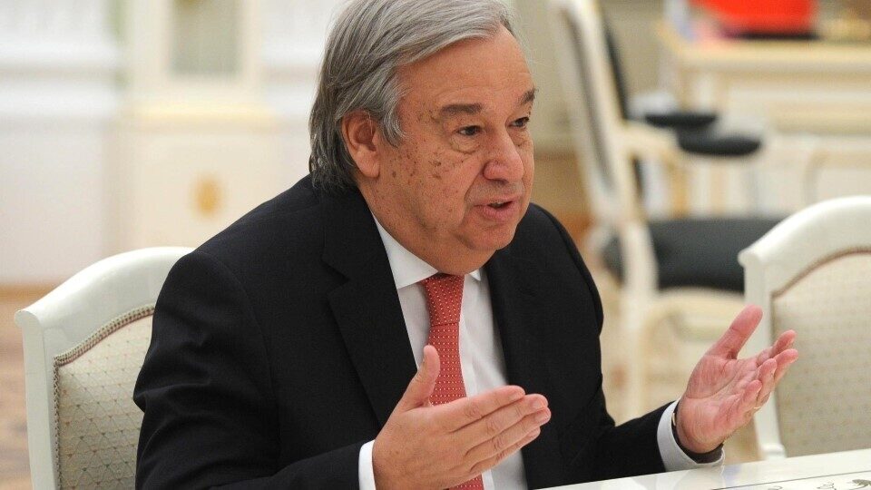 António Guterres: Η τρέχουσα πορεία θα οδηγήσει σε «κλιματική καταστροφή»
