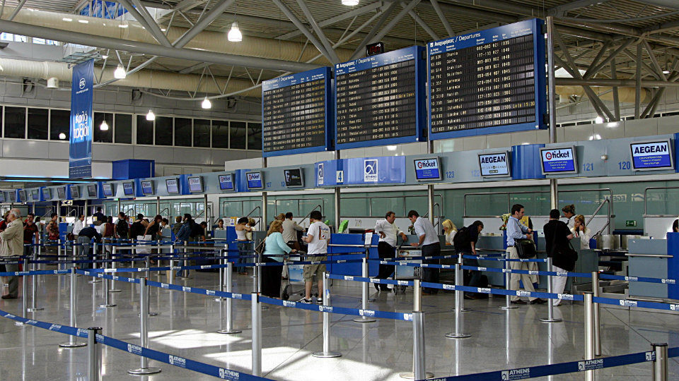 Αύξηση 5,1% για τους επιβάτες που διακινήθηκαν στα αεροδρόμια από το 2018