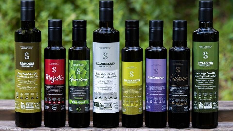 Ελαιώνες Σακελλαρόπουλου: Στα Elite Olive Oils του Berlin Global Olive Oil Awards 2020