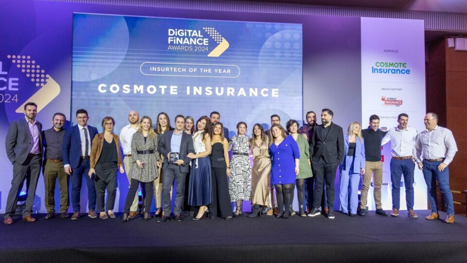 Insurtech of the Year το COSMOTE Insurance