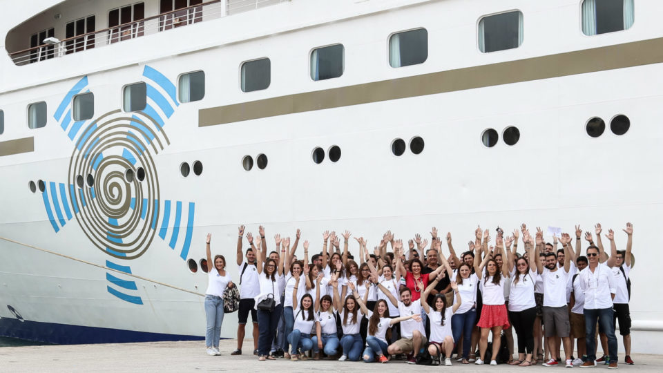 Το πλοίο της Cruise Inn ταξίδεψε και φέτος στο Αιγαίο μαζί με την Generation Y