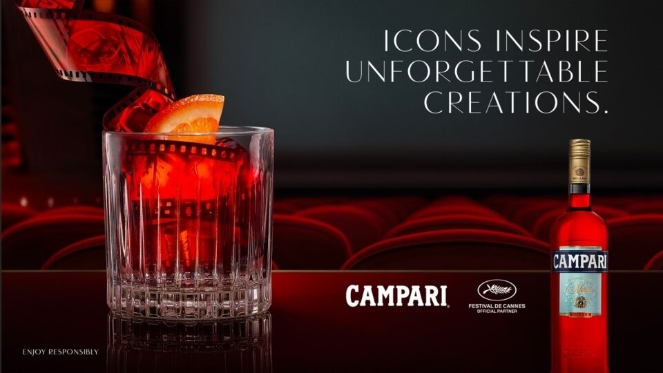 Το Campari επέστρεψε ως ο επίσημος συνεργάτης του 76ου κινηματογραφικού Φεστιβάλ των Καννών