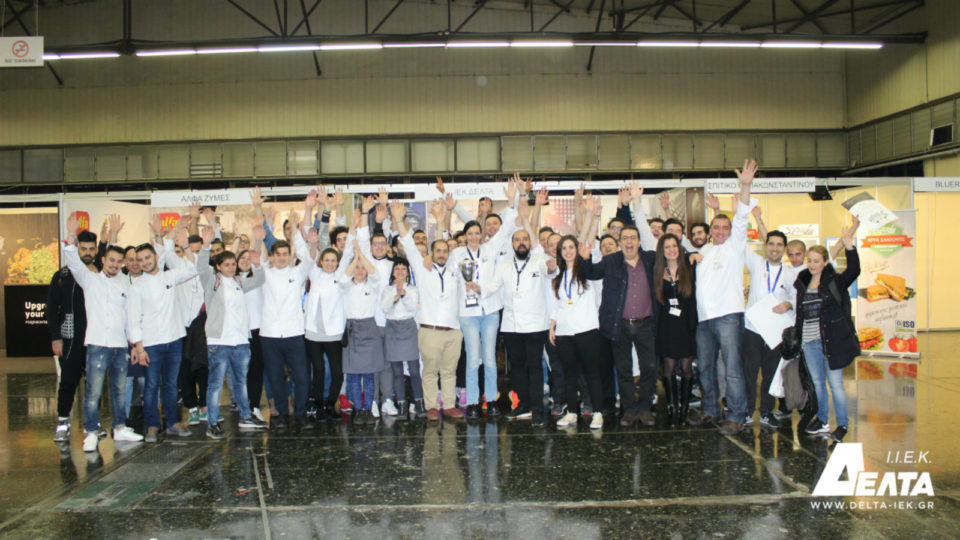 Σαρωτική επικράτηση του ΙΕΚ ΔΕΛΤΑ στον 10ο Διεθνή Διαγωνισμό Μαγειρικής Νοτίου Ευρώπης