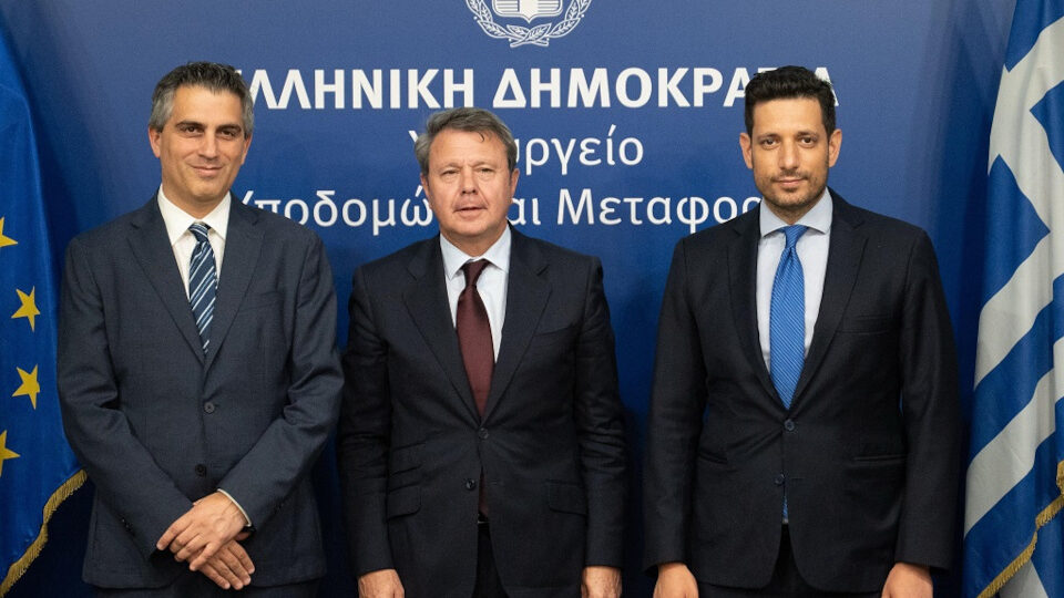 Η πολιτική ηγεσία του Υπ. Υποδομών και Μεταφορών σε συνάντηση με τον Ισπανό υφυπ. Μεταφορών και Βιώσιμης Κινητικότητας