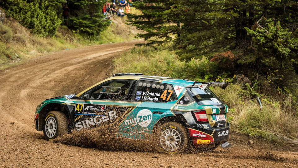 8η μεταξύ των ελληνικών πληρωμάτων η VE2 Rally Team στο ΕΚΟ Ράλλυ Ακρόπολις 2023, με την υποστήριξη του myZen