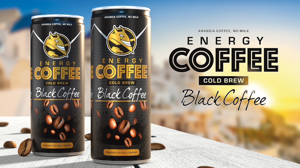 Ανανεωμένη γεύση ENERGY COFFEE Black Coffee αποκλειστικά για την ελληνική αγορά