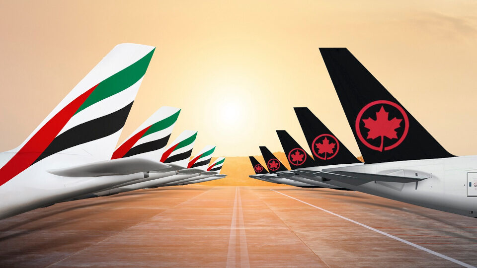 Emirates και Air Canada: Συνεργασία για πτήσεις κοινού κωδικού