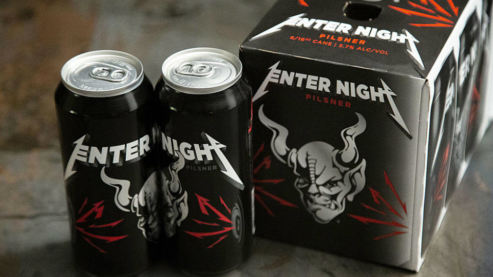 Enter Night: Η μπύρα με την υπογραφή των Metallica