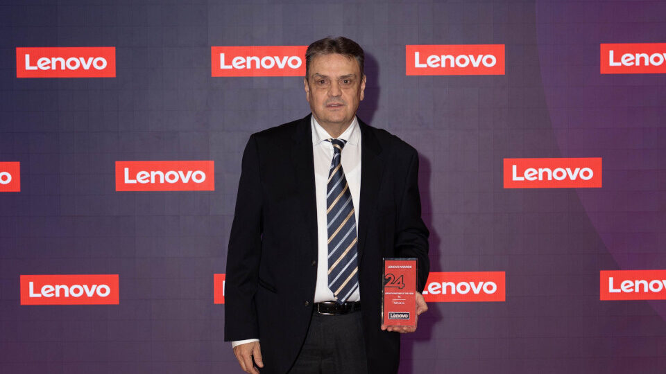 Τιμητική διάκριση απέσπασε η AMPLUS Technologies στα LENOVO Awards 2024