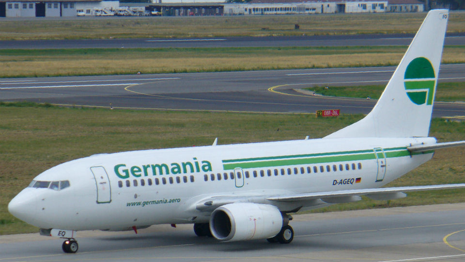 Πτώχευση κήρυξε η γερμανική αεροπορική Germania