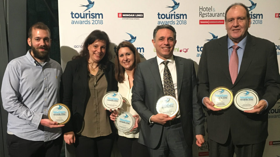 6 νέα βραβεία για την Grecotel  στα Greek Tourism Awards 2018