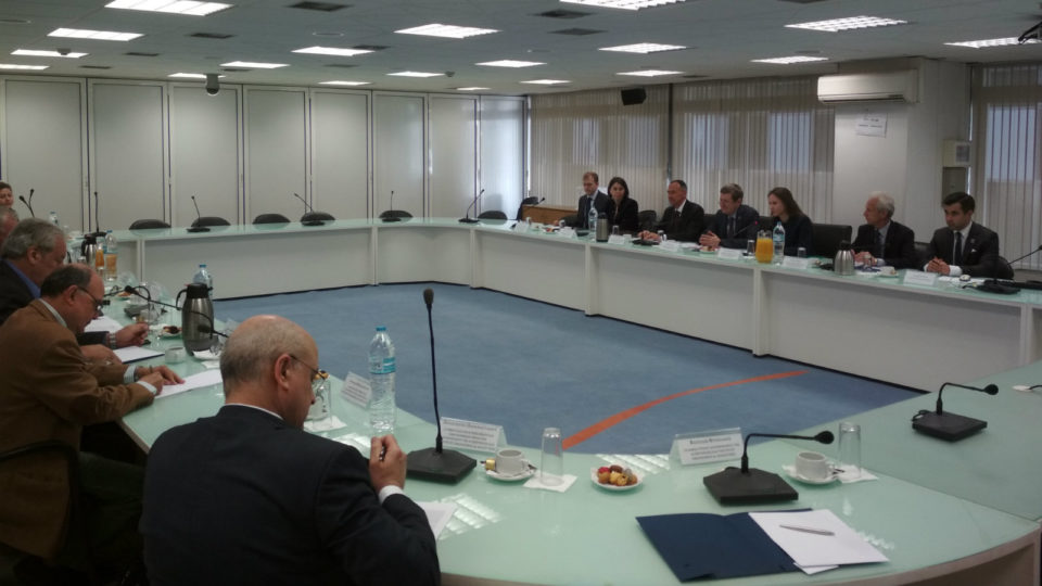 Συνάντηση του Αντιπροέδρου της Κυβέρνησης και Υπουργού Οικονομίας και Ανάπτυξης με τον Αναπληρωτή Υπουργό Γεωργίας της Ρωσικής Ομοσπονδίας