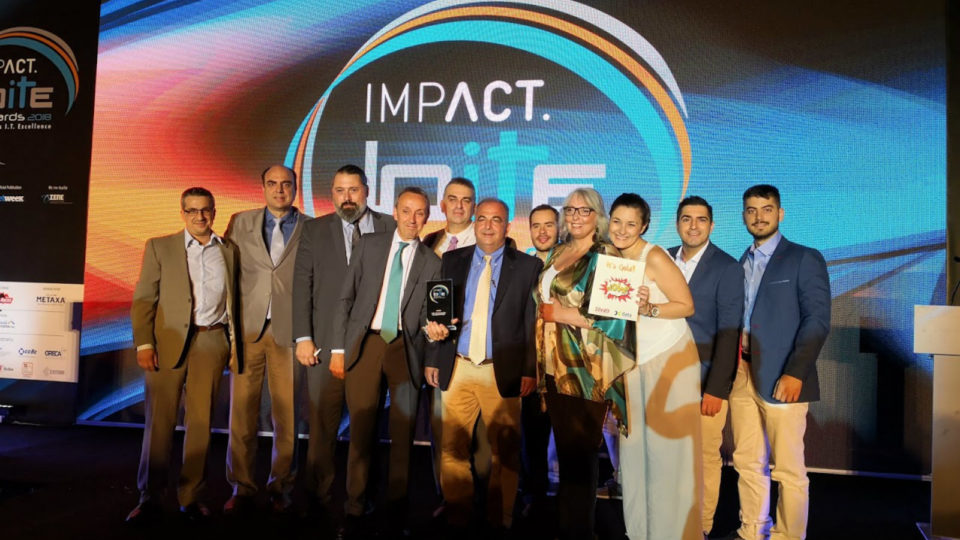 Χρυσή διάκριση της Data Communication στα Impact BITE Awards 2018!