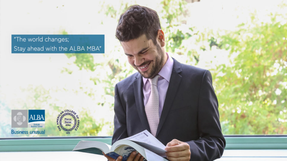 Το Αlba Graduate Business School παρουσιάζει το ΜΒΑ και τα μεταπτυχιακά του προγράμματα