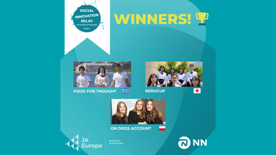 Πρωτιά για την ελληνική μαθητική ομάδα στον 8ο Διεθνή Διαγωνισμό Κοινωνικής Καινοτομίας του JA Europe
