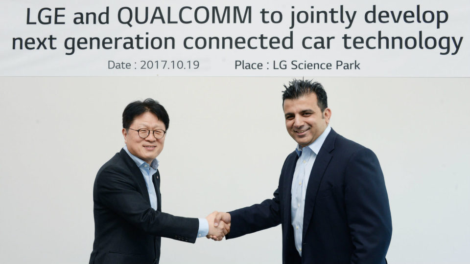 Η LG και η QUALCOMM συνεργάζονται για την ανάπτυξη λύσεων συνδεσιμότητας νέας γενιάς στα αυτοκίνητα