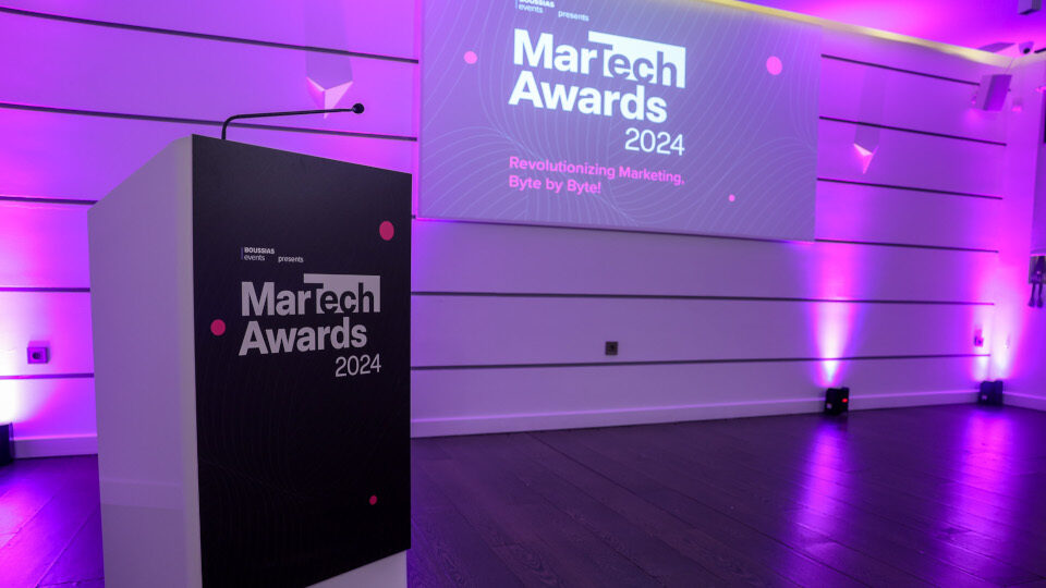 Η Knowcrunch βραβεύτηκε στα Martech Awards για τις καινοτομίες της στο marketing