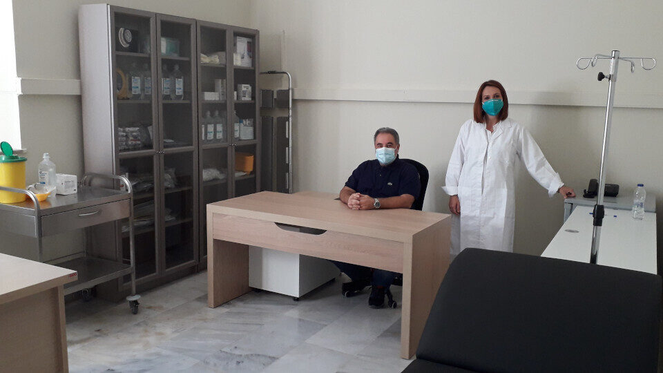 ΠΕΦ: Δωρεά ιατρικού εξοπλισμού και φαρμάκων στις δομές για άπορους και άστεγους του Δ. Αθηναίων