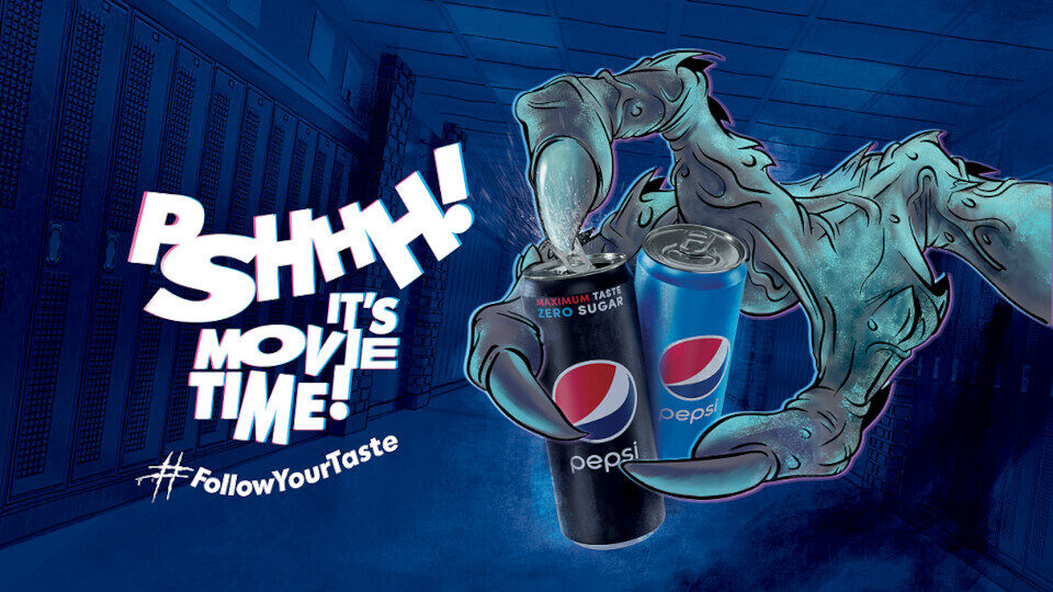 Νέα καμπάνια Pepsi: Pshhhh! It’s movie time!