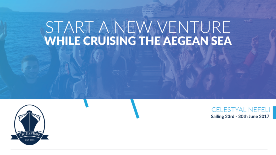 CruiseInn-Celestyal Cruises: Το startup κρουαζιερόπλοιο αναχωρεί!