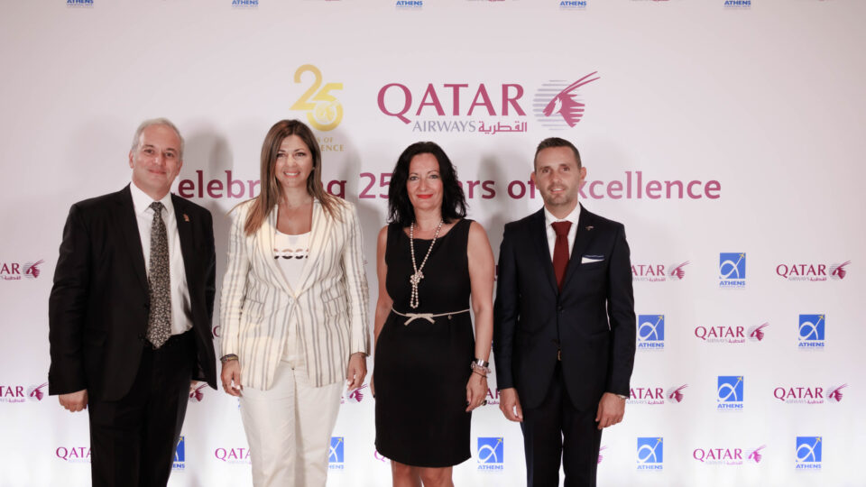 Qatar Airways: Γιόρτασε στον AIA 25 χρόνια πτήσεων - αναδιοργανώνεται εμπορικά στην Ευρώπη