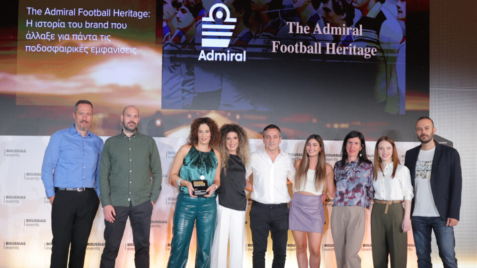 Δύο βραβεία για τη SCL Mellon στα Content Marketing Awards για τη σειρά “The Admiral Football Heritage”