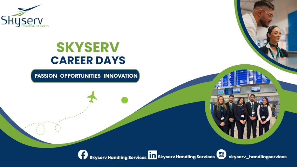 ​Skyserv: Ημέρες Καριέρας σε Αθήνα, Θεσσαλονίκη, Ηράκλειο, Χανιά, Ρόδο και Κέρκυρα