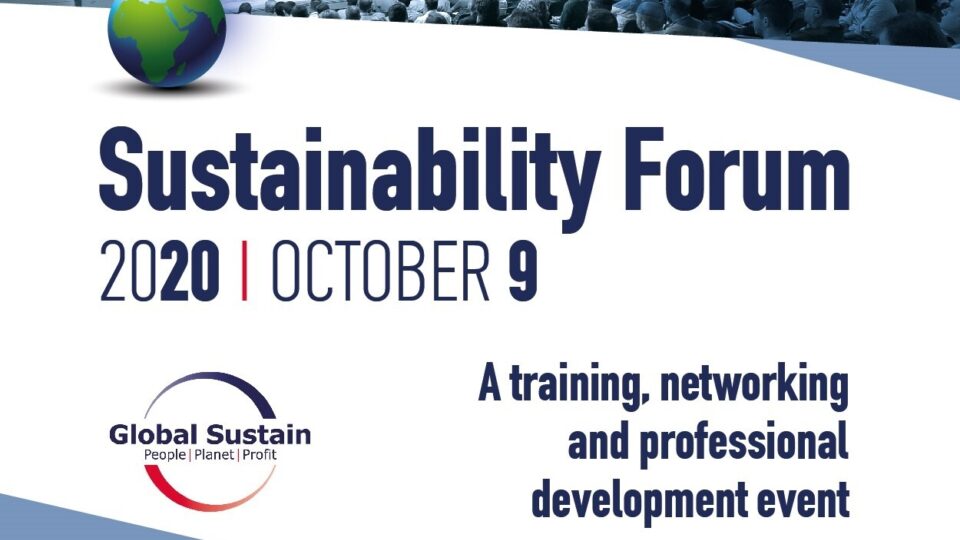 Στις 9 Οκτωβρίου το Sustainability Forum 2020