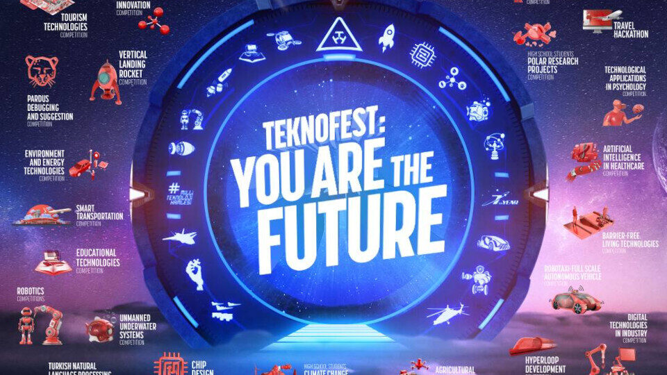 Μέχρι τις 20/2/2024 η υποβολή αιτήσεων συμμετοχής στο φεστιβάλ τεχνολογίας TEKNOFEST 2024