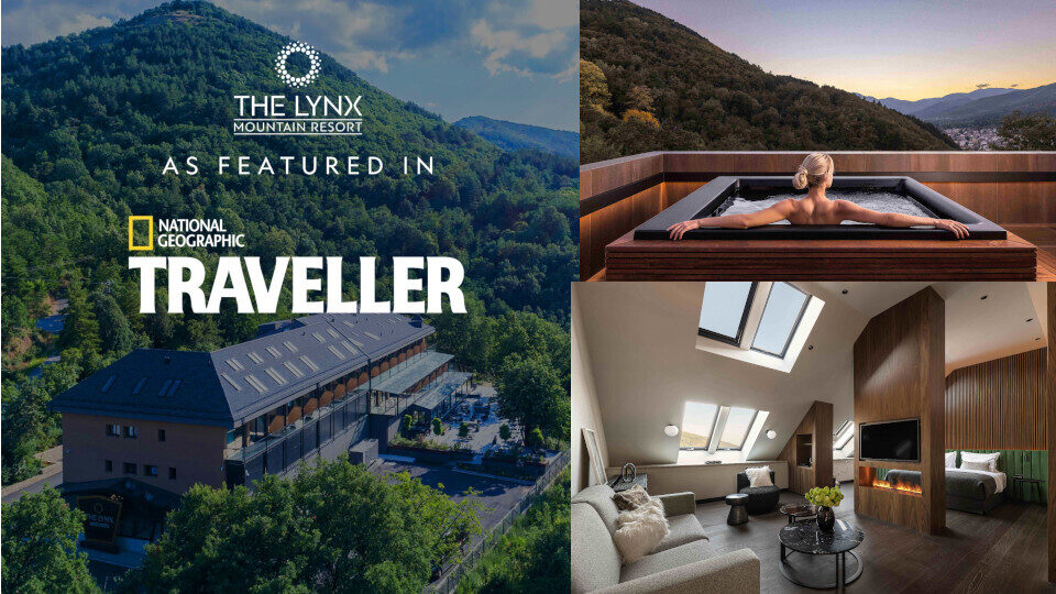 ​The Lynx Mountain Resort: Στα 50 ξενοδοχεία του κόσμου στην ειδική έκδοση «Lakes & Mountains 2024» του National Geographic