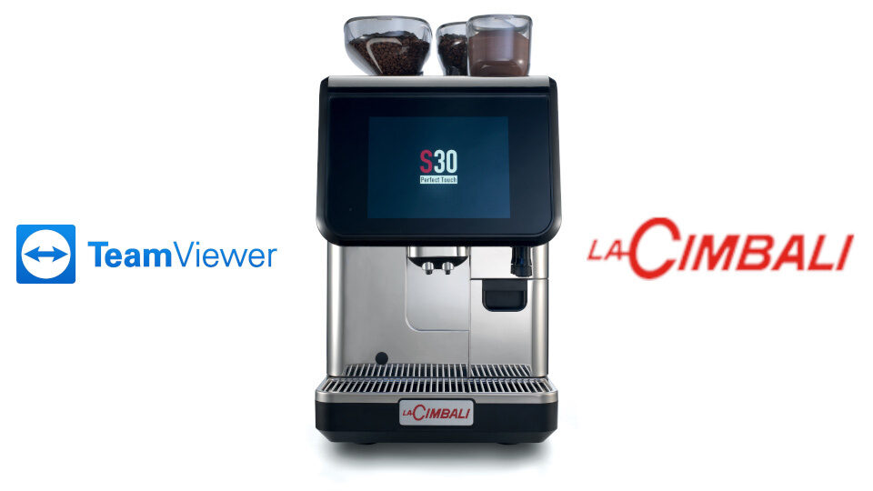TeamViewer: Λύσεις απομακρυσμένης εξυπηρέτησης για επαγγελματικές μηχανές καφέ της Gruppo Cimbali