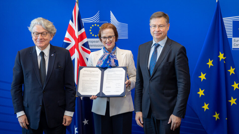 ΕΕ και Αυστραλία υπογράφουν εταιρική σχέση για τα βιώσιμα ορυκτά κρίσιμης και στρατηγικής σημασίας