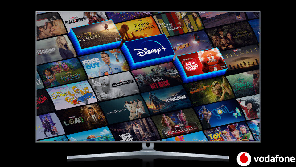 Στο Vodafone TV η streaming υπηρεσία Disney+​