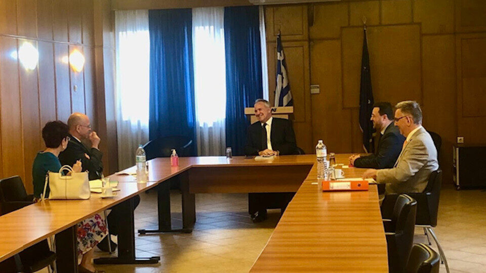 Η συνεργασία στον αγροτοδιατροφικό τομέα στη συνάντηση Βορίδη - Πρέσβη του Ισραήλ​