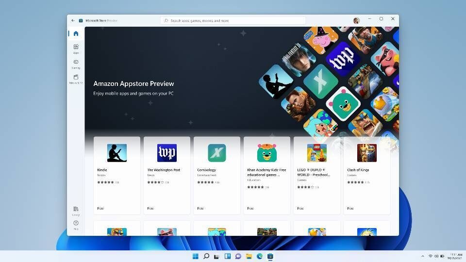 Η Microsoft προσφέρει τη δυνατότητα δοκιμής Android apps στα Windows 11