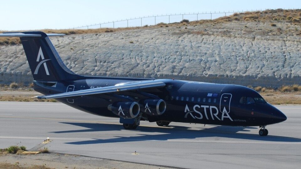 Η Astra Airlines κατέθεσε αίτημα για εξάμηνη αναστολή λειτουργίας