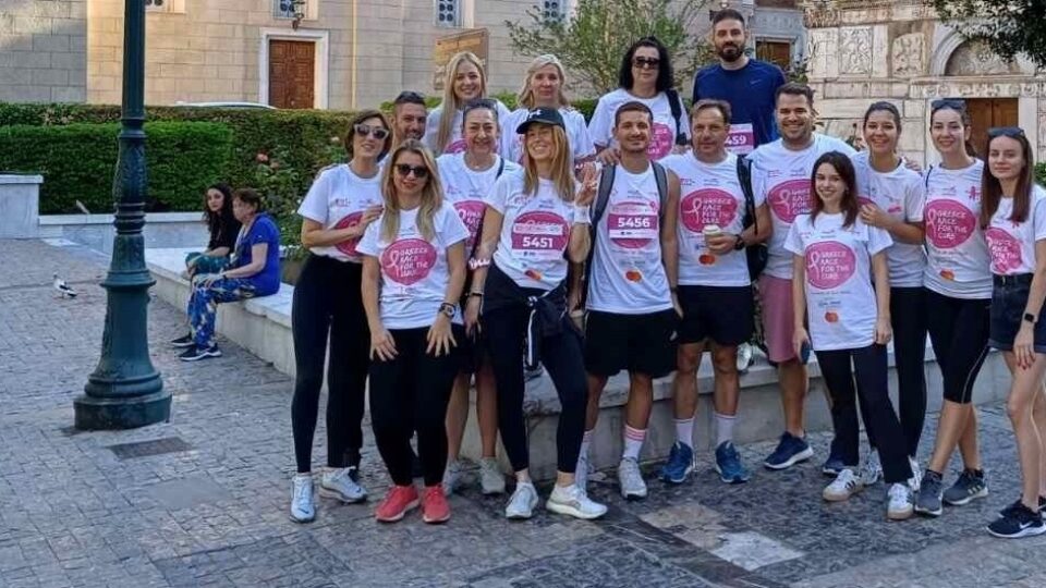 Η παρουσία της Beverage World στον αγώνα Race for the Cure