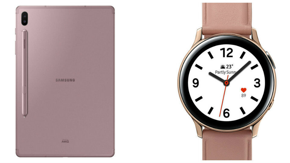 Η Samsung παρουσιάζει το tablet Samsung Galaxy Tab S6 και το smartwatch Galaxy Watch Active2