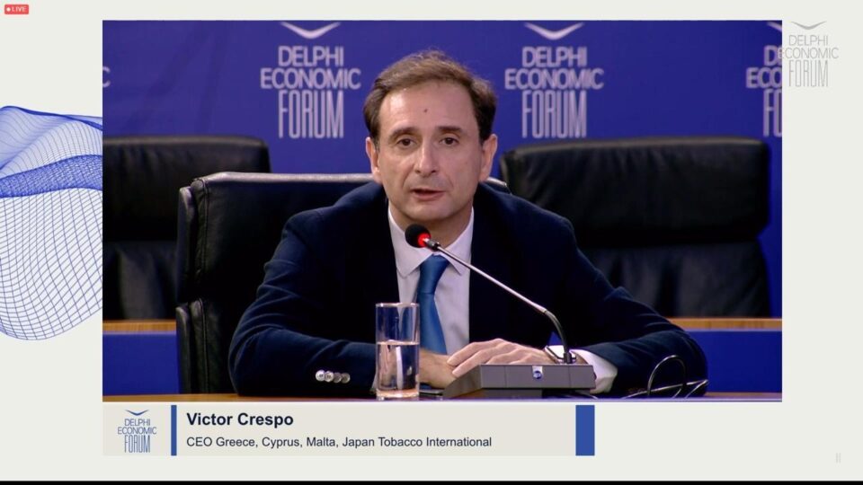 Crespo, JTI: Ισχυρά πλεονεκτήματα της Ελλάδας για προσέλκυση και διατήρηση επενδύσεων