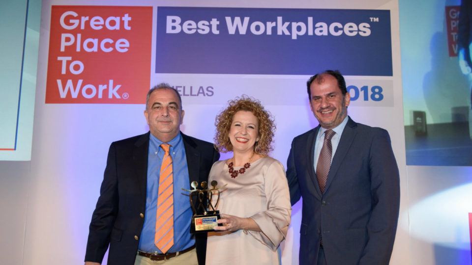 5η θέση στα Best Workplaces για την Data Communication 