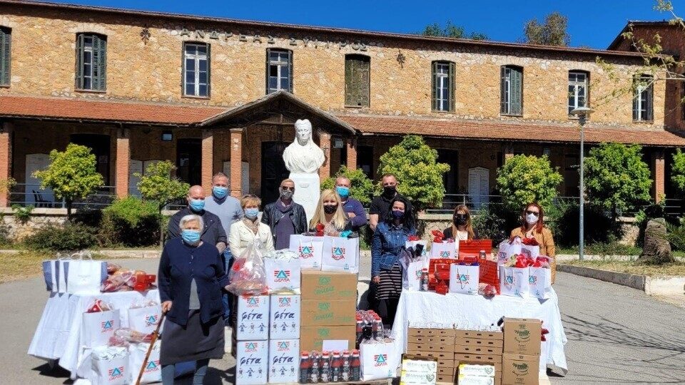 Η ΔΕΛΤΑ και οι εργαζόμενοί της στηρίζουν το φετινό Πάσχα το Γηροκομείο Αθηνών