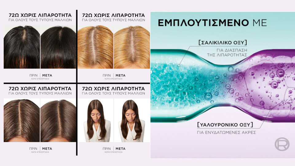 ELVIVE Hydra Hyaluronic Pure: Υαλουρονικό και Σαλικυλικό Οξύ συνδυάζονται για πρώτη φορά στην περιποίηση μαλλιών