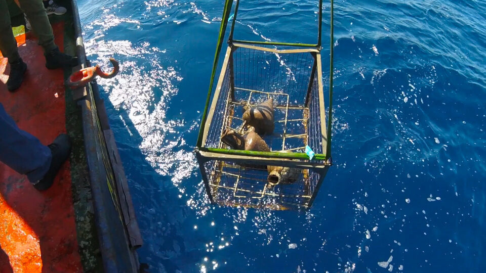 Τι έδειξε η αρχαιολογική έρευνα στο ναυάγιο κλασικών χρόνων στο στενό Κυθήρων-Νεάπολης