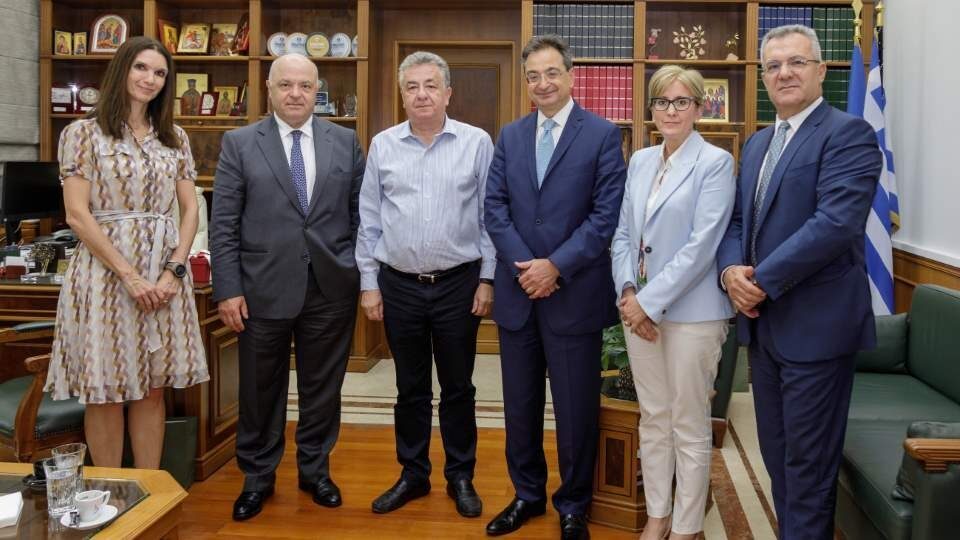 Συνάντηση Διοίκησης Eurobank με τον Περιφερειάρχη Κρήτης